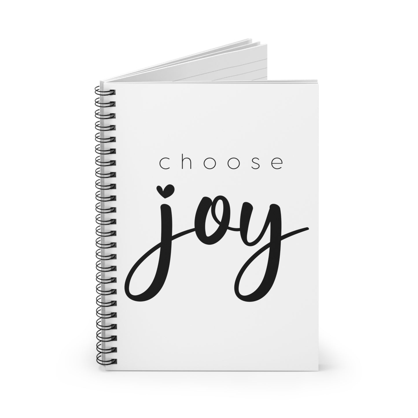 Choose Joy Spiral Notebook - Ruled Line