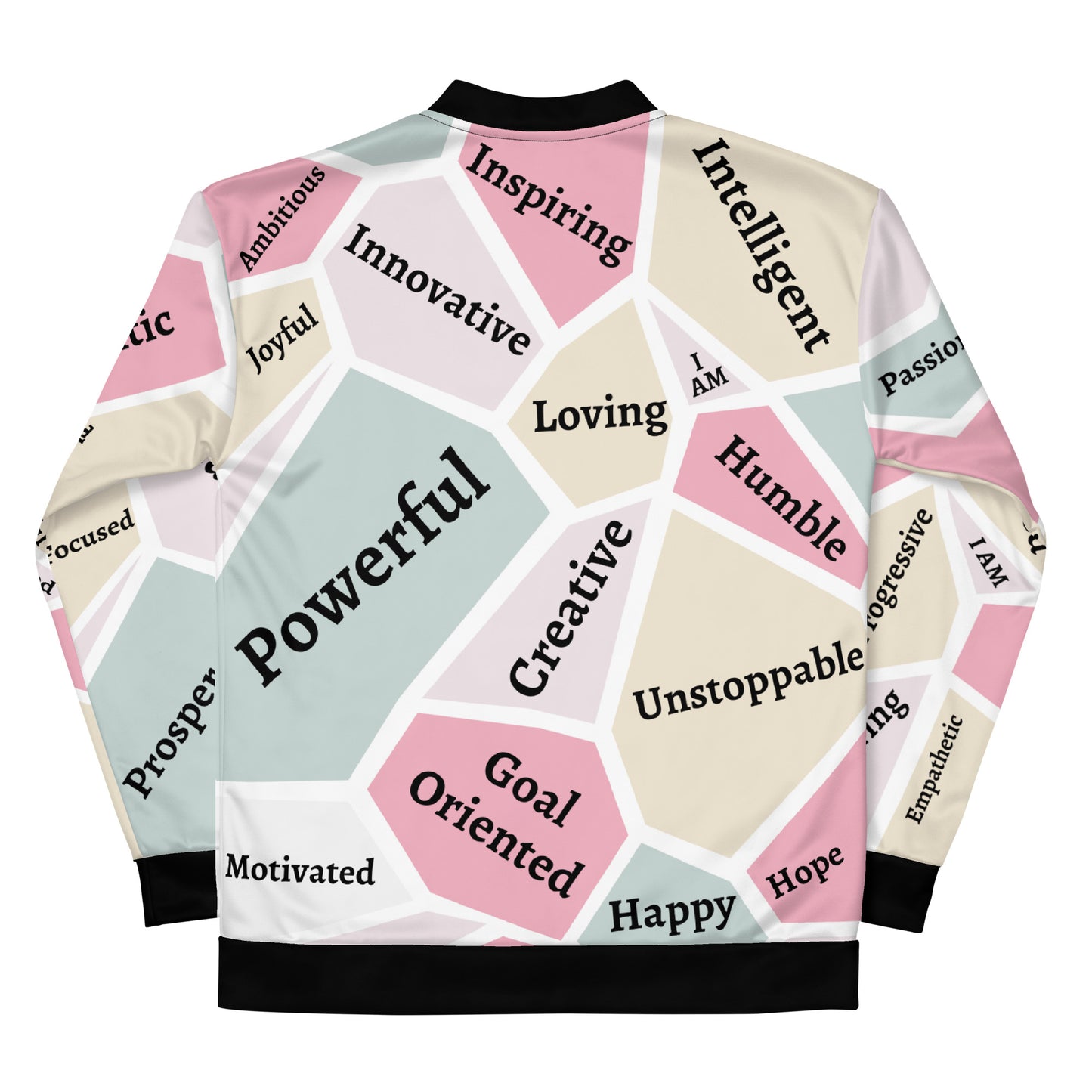 Women's Empowerment Bomber Jacket, Women's History Month Bomber Jacket, Faith Jacket, Christian Jacket,