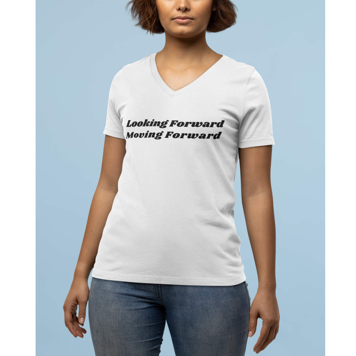 Moving forward with my life Tee, Leaving Domestic Violence T-Shirt, Women’s Empowerment V-Neck