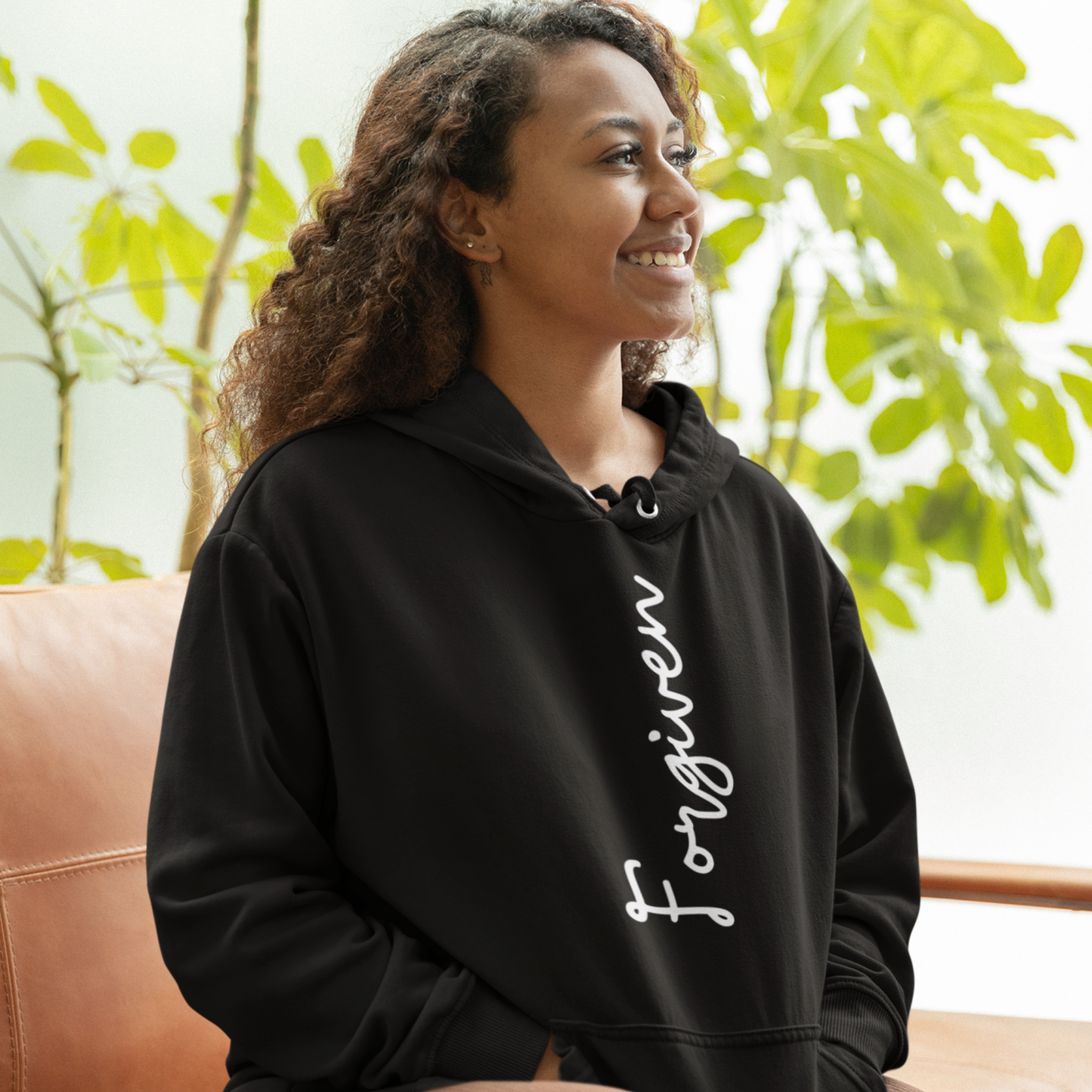 Christian Hoodie, Faith Apparel, Faith-Based Apparel, Christian Apparel, Forgiven by God