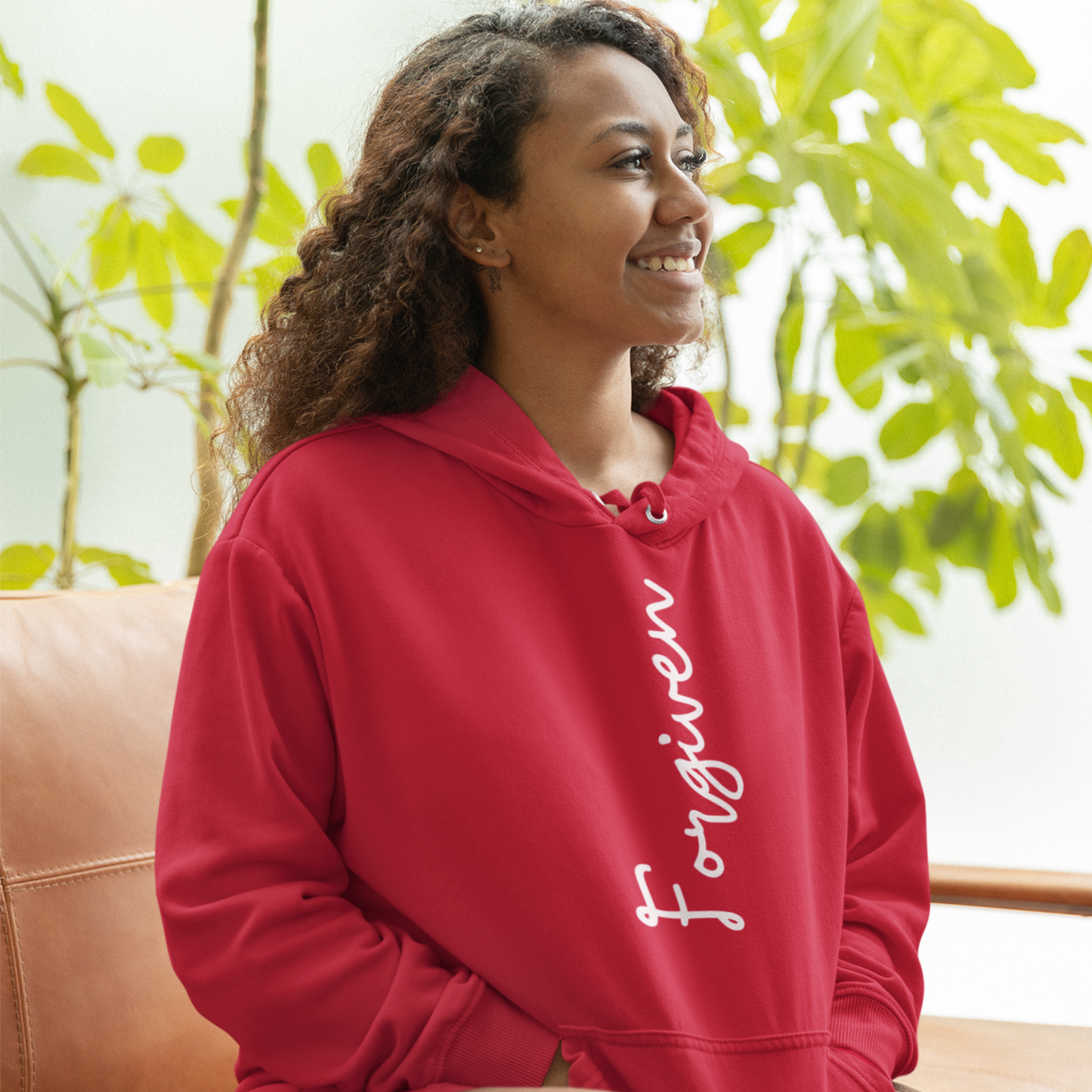 Christian Hoodie, Faith Apparel, Faith-Based Apparel, Christian Apparel, Forgiven by God
