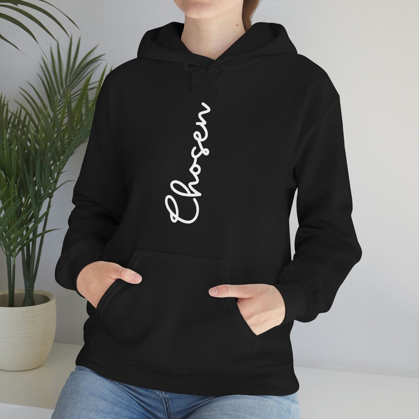 Christian Hoodie, Faith Apparel, Chosen by God