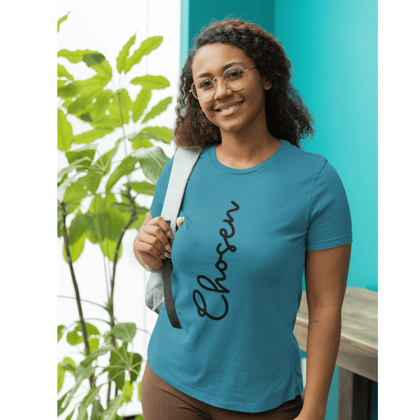 Chosen (Graphic Black Text) Unisex Jersey Short Sleeve Tee - Style: Bella+Canvas 3001