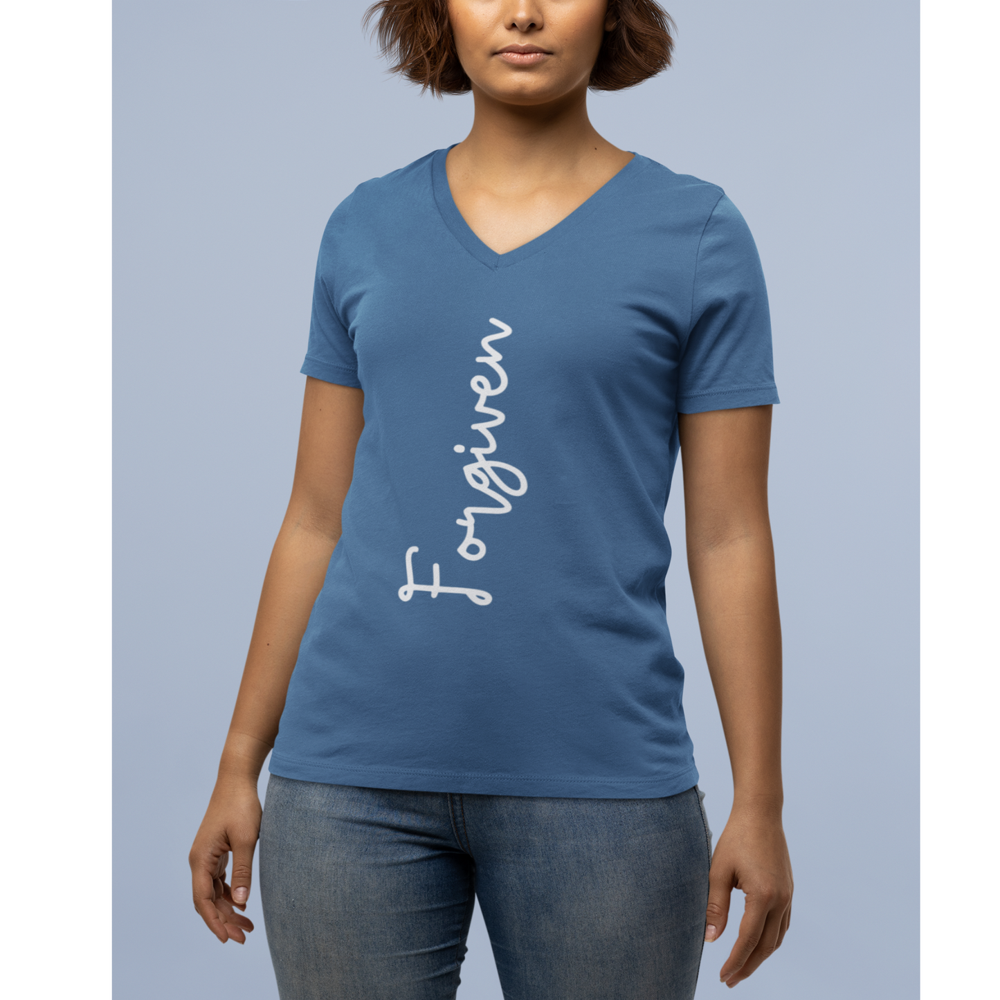 Forgiven T-Shirt, Women's Empowerment Tee, Christian Tee, Faith Apparel, Faith-Based Apparel, Christian Apparel