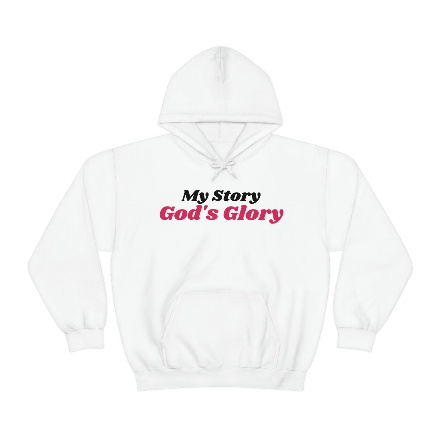 Testimony Hoodie, Christian Apparel, Faith Hoodie, Religious Hoodie, Witnessing about Jesus Hoodie