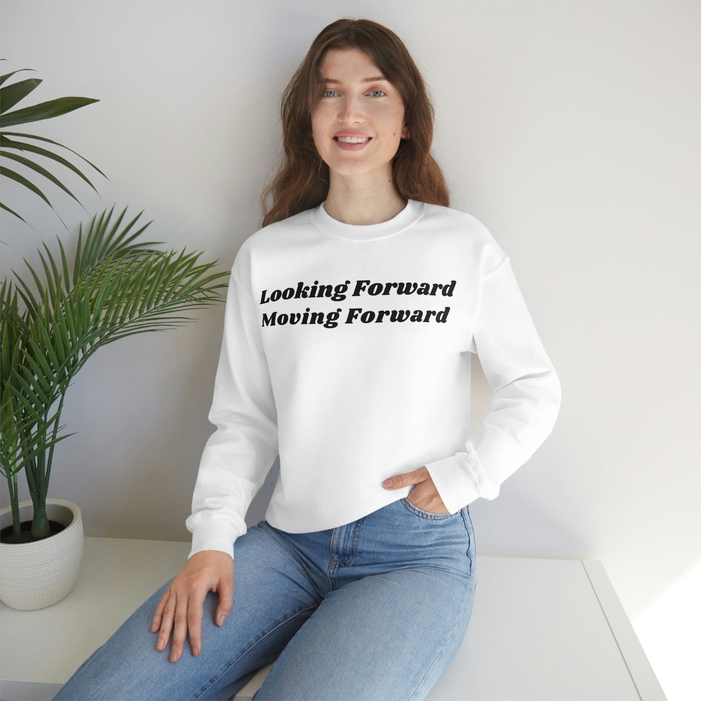 Moving forward from domestic violence, stop domestic violence, moving forward with my life, empowerment, inspirational sweatshirt