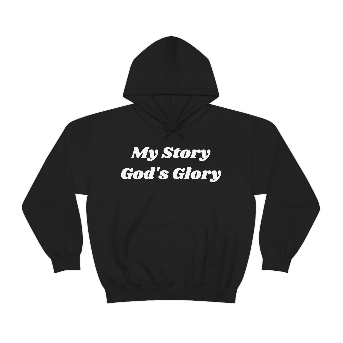 Testimony Hoodie, Christian Apparel, Faith Hoodie, Religious Hoodie, Witnessing about Jesus Hoodie