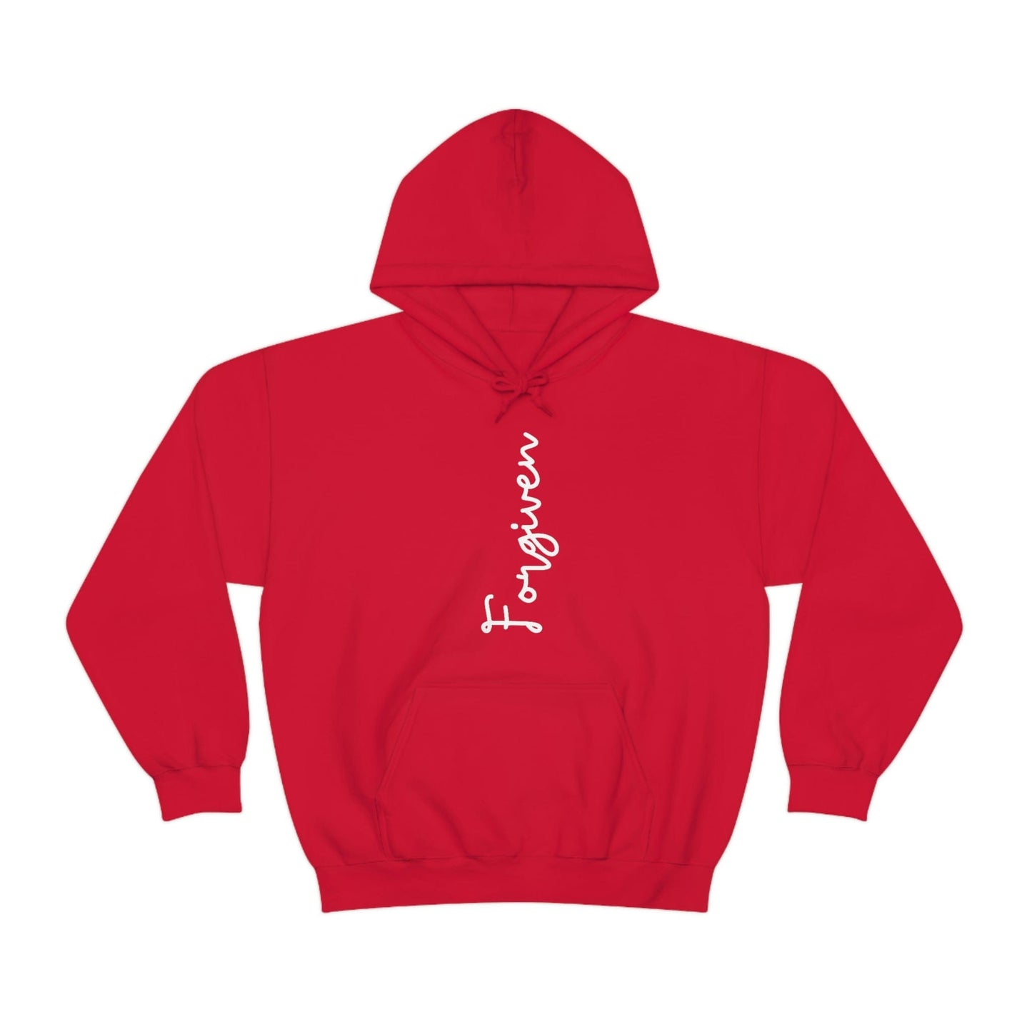 Christian Hoodie, Faith Apparel, Faith-Based Apparel, Christian Apparel, Forgiven by God