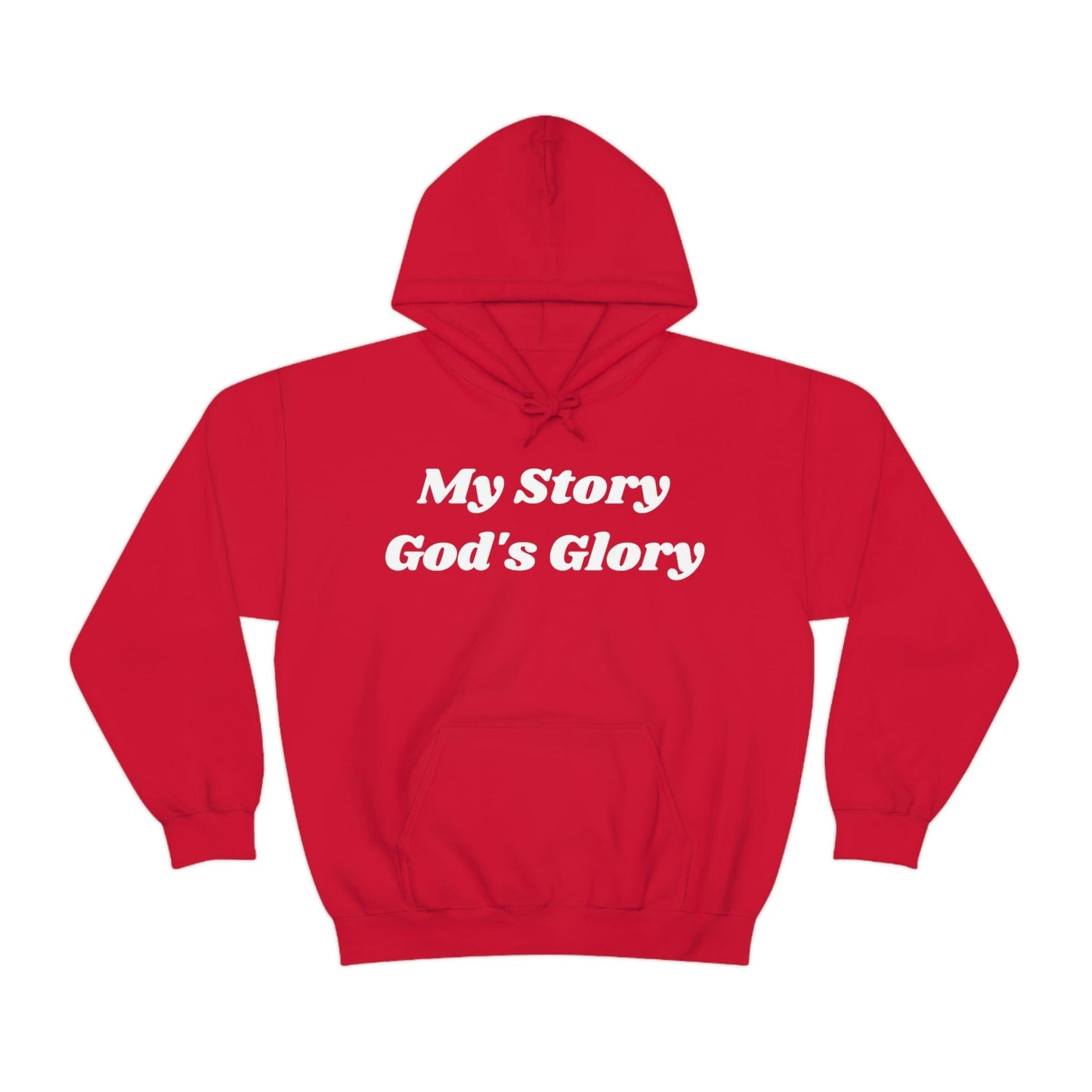Testimony Hoodie, Christian Apparel, Faith Hoodie, Religious Hoodie, Witnessing about Jesus Hoodie