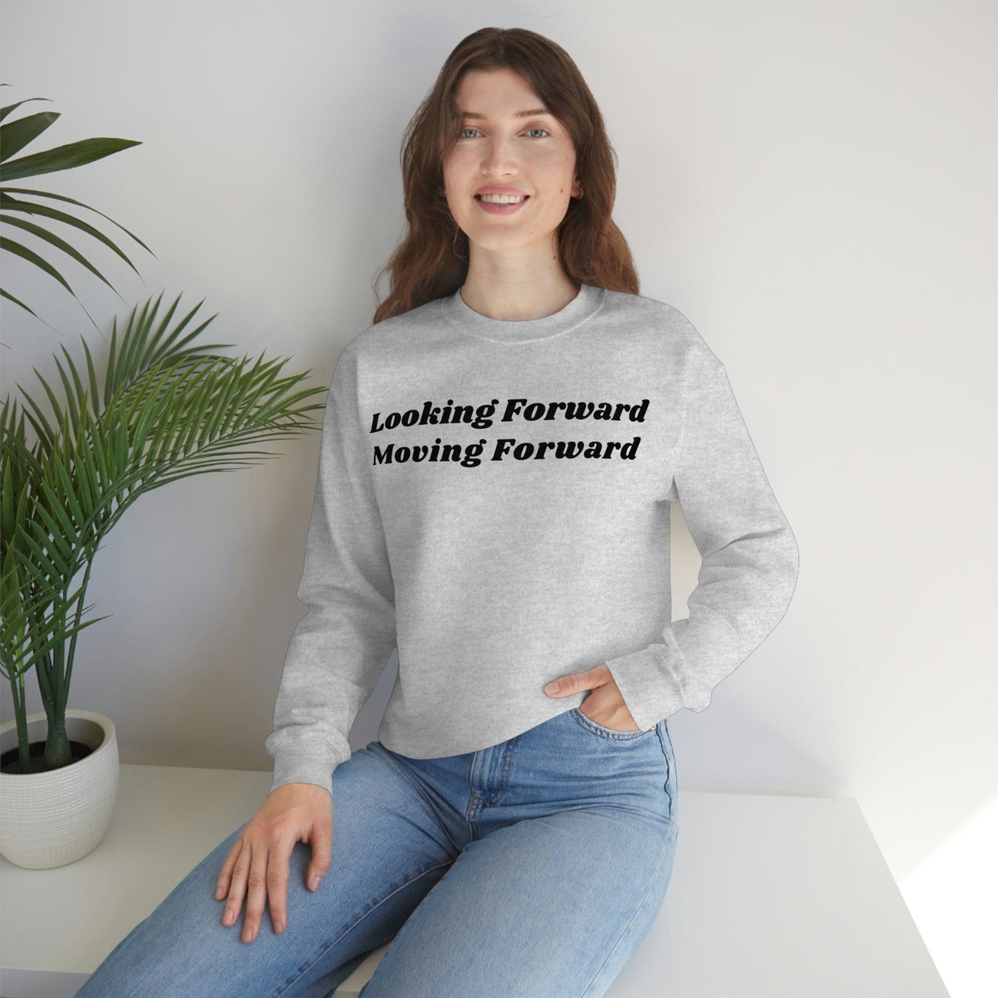 Moving forward from domestic violence, stop domestic violence, moving forward with my life, empowerment, inspirational sweatshirt