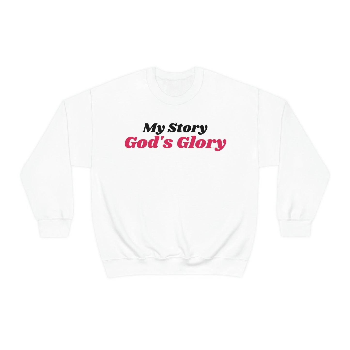 God's Glory Sweatshirt, Christian Apparel, Faith Apparel