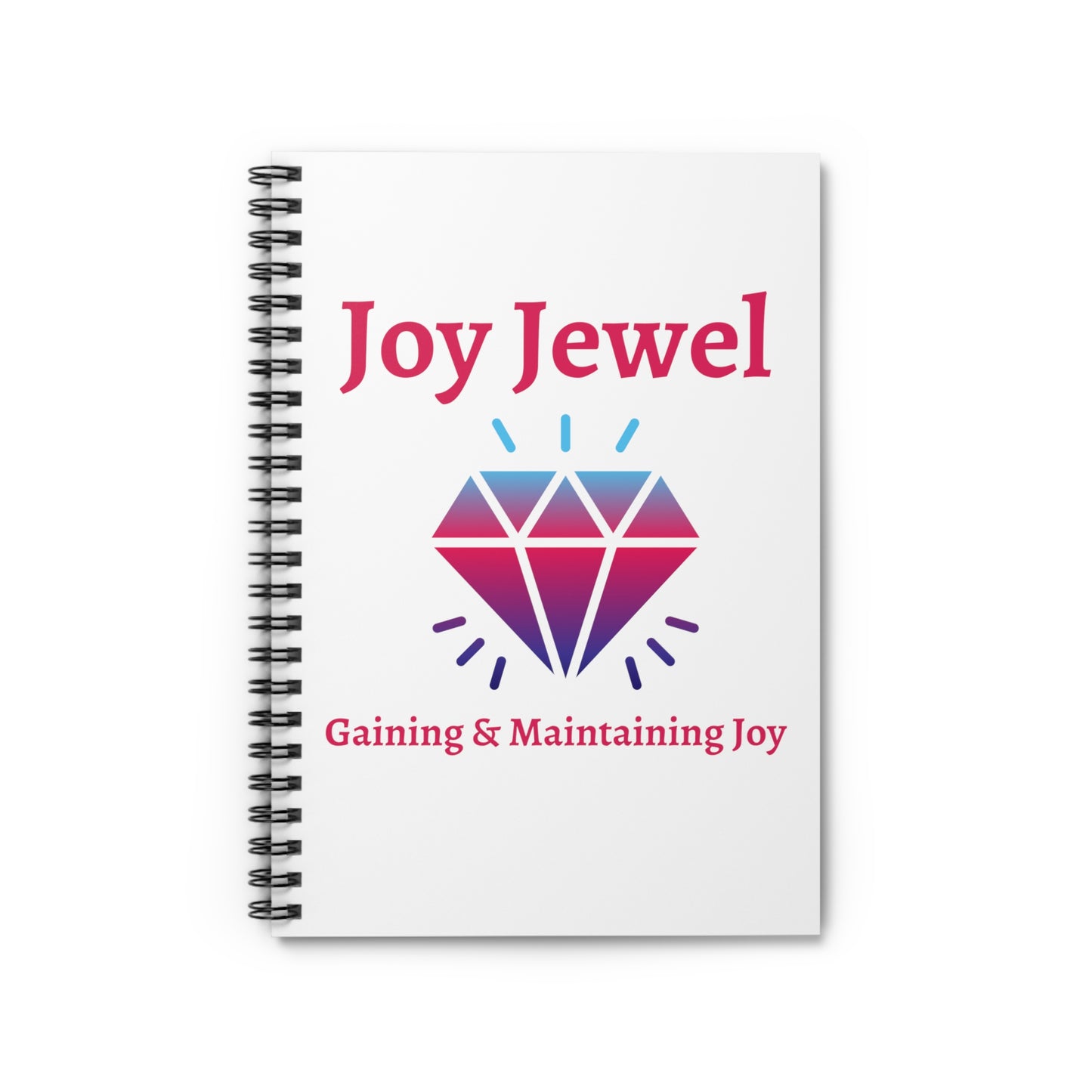 Joy Jewel Spiral Notebook - Ruled Line