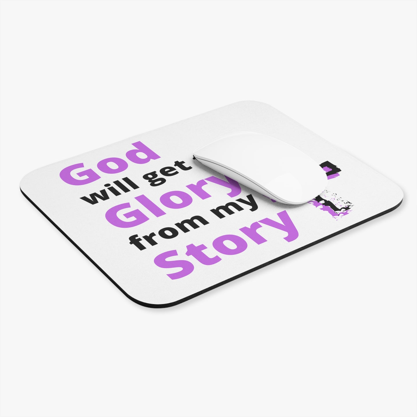 Testimony Mouse Pad, Christian Mouse Pad, Faith Mouse Pad