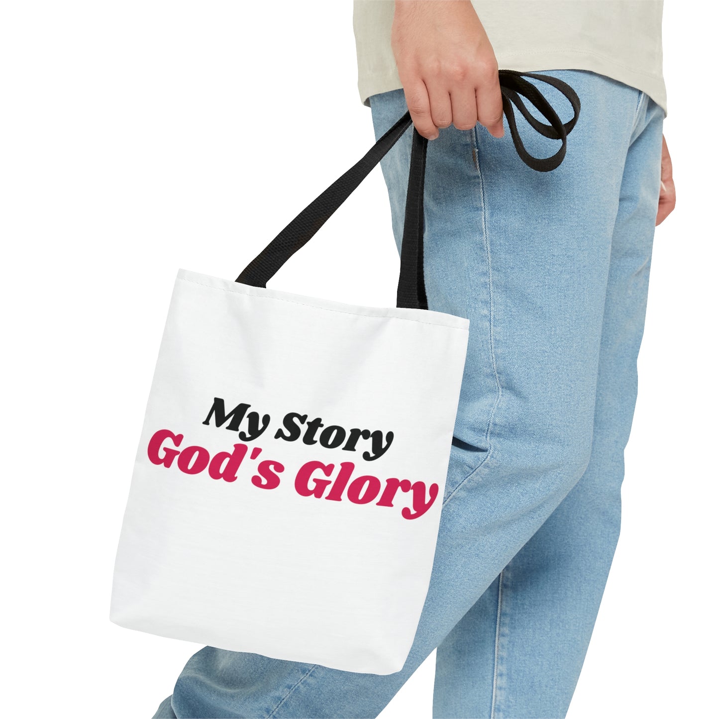 My Story God's Glory Tote Bag