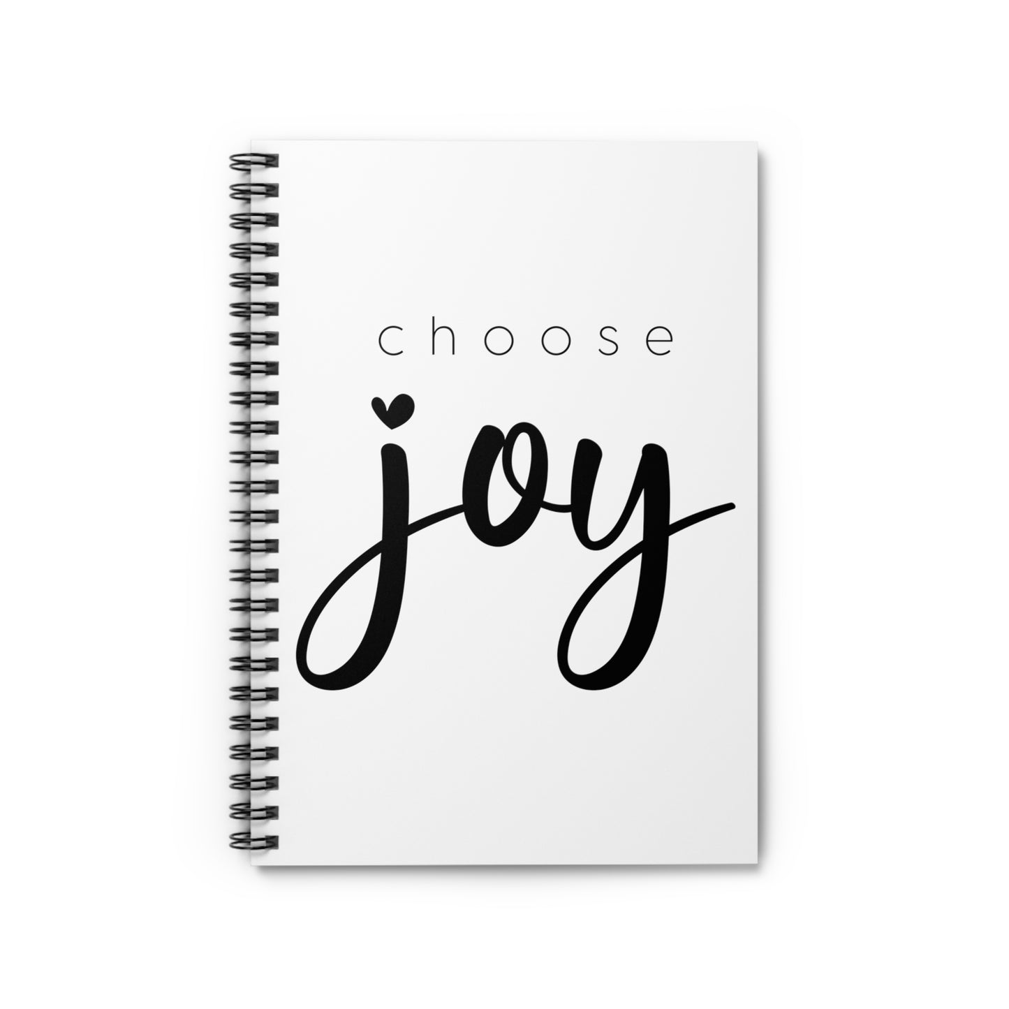 Choose Joy Spiral Notebook - Ruled Line