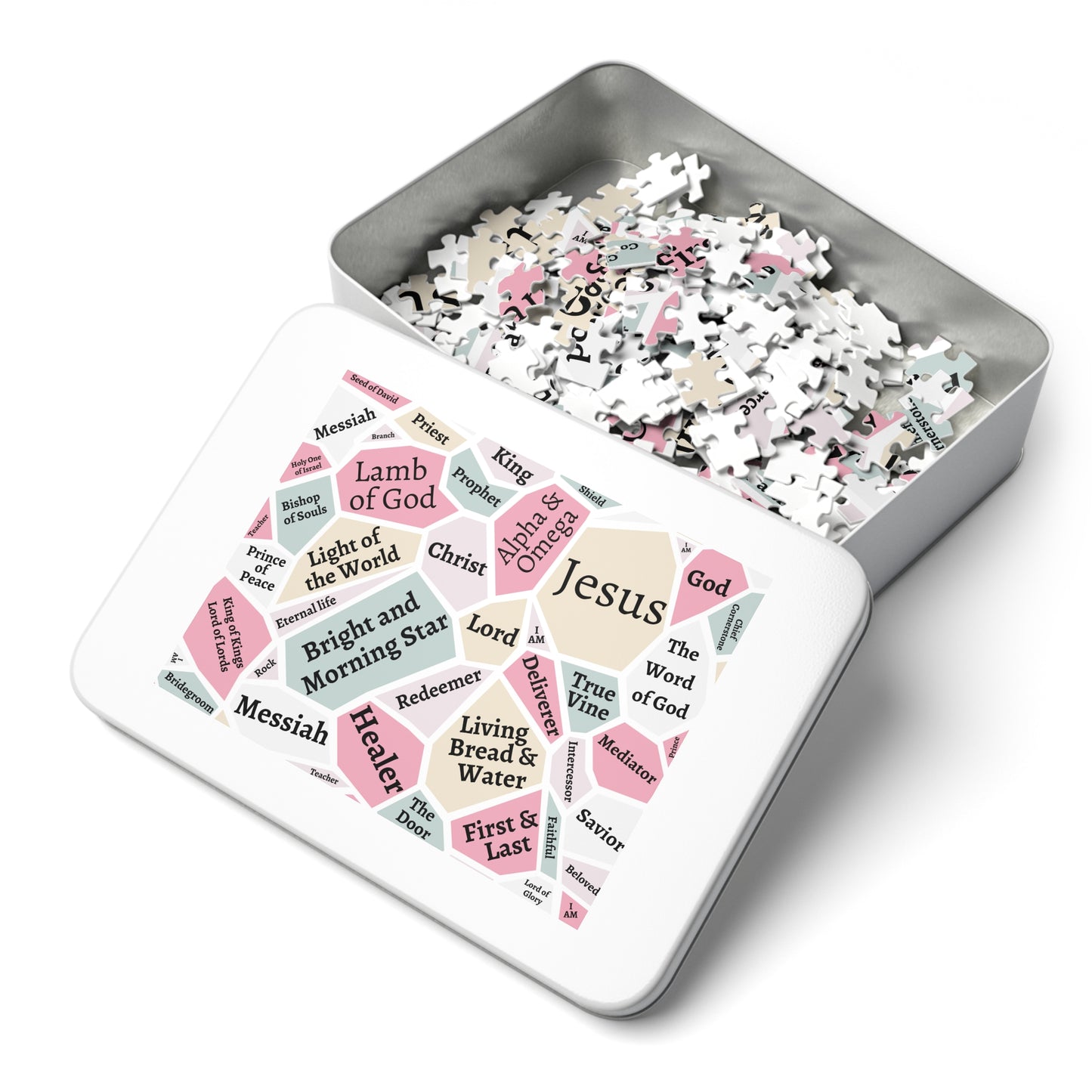 I AM Names of Jesus Jigsaw Puzzle (30, 110 & 252 Pieces) - NEW