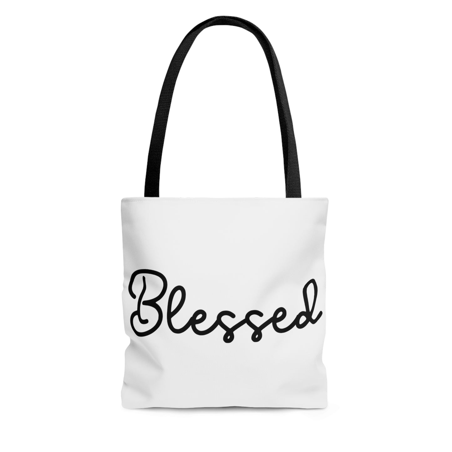 Blessed Christian Tote Bag, Faith Tote Bag, God Tote Bag, Blessed by God Tote Bag
