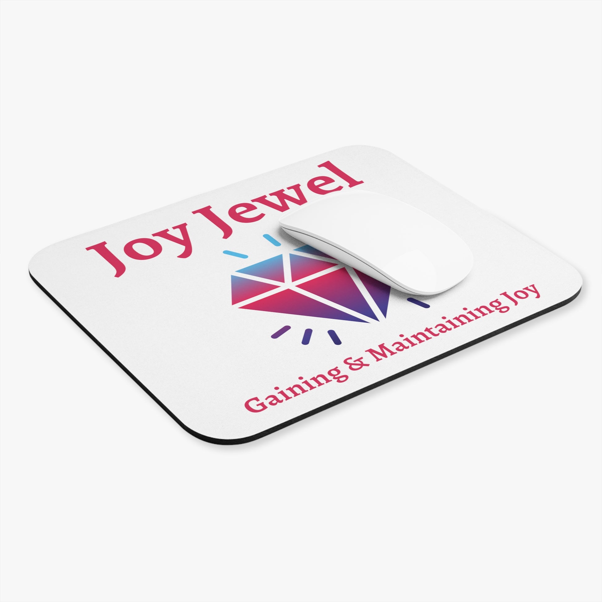 Joy Jewel Mouse Pad, Christian Mouse Pad, Faith Mouse Pad