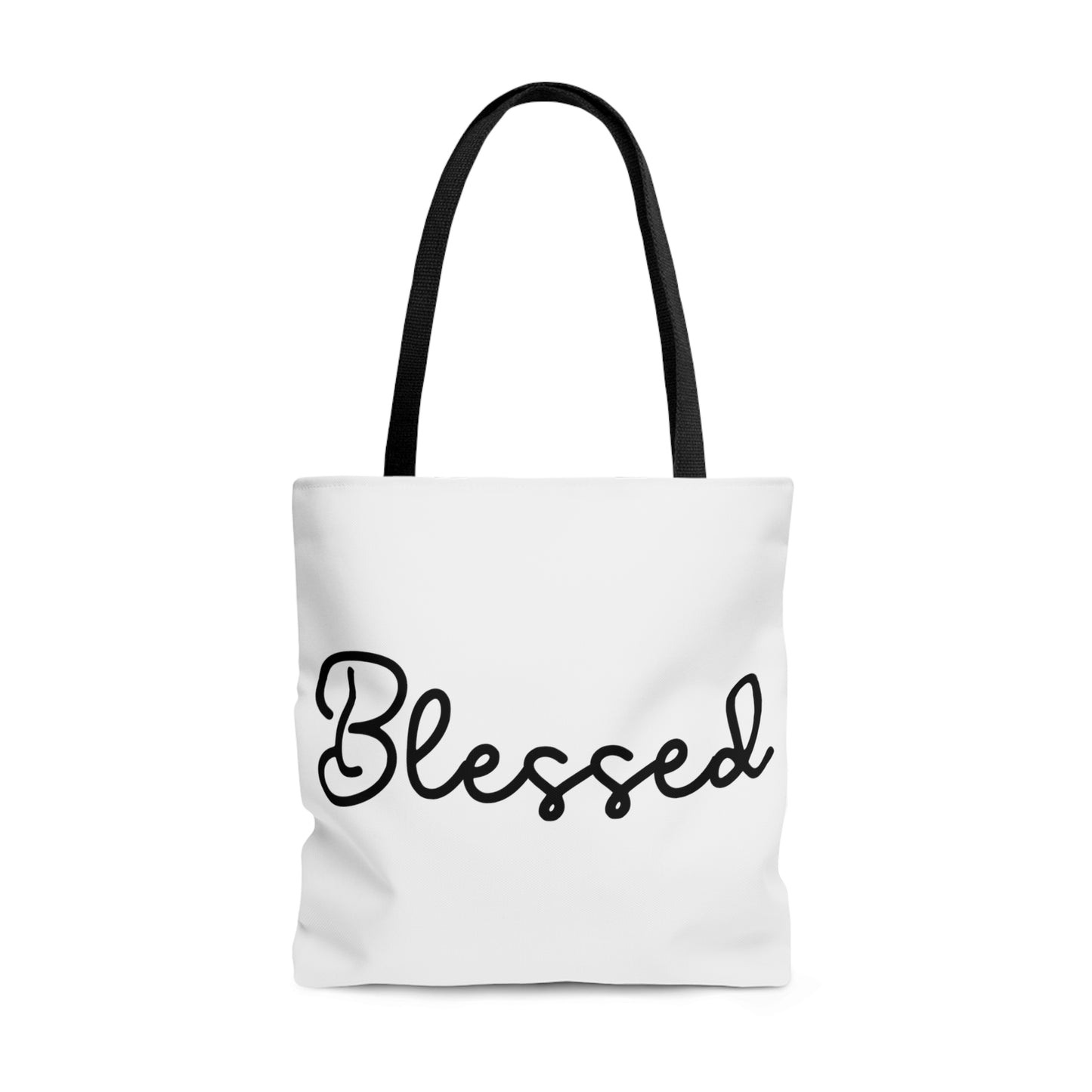 Blessed Christian Tote Bag, Faith Tote Bag, God Tote Bag, Blessed by God Tote Bag