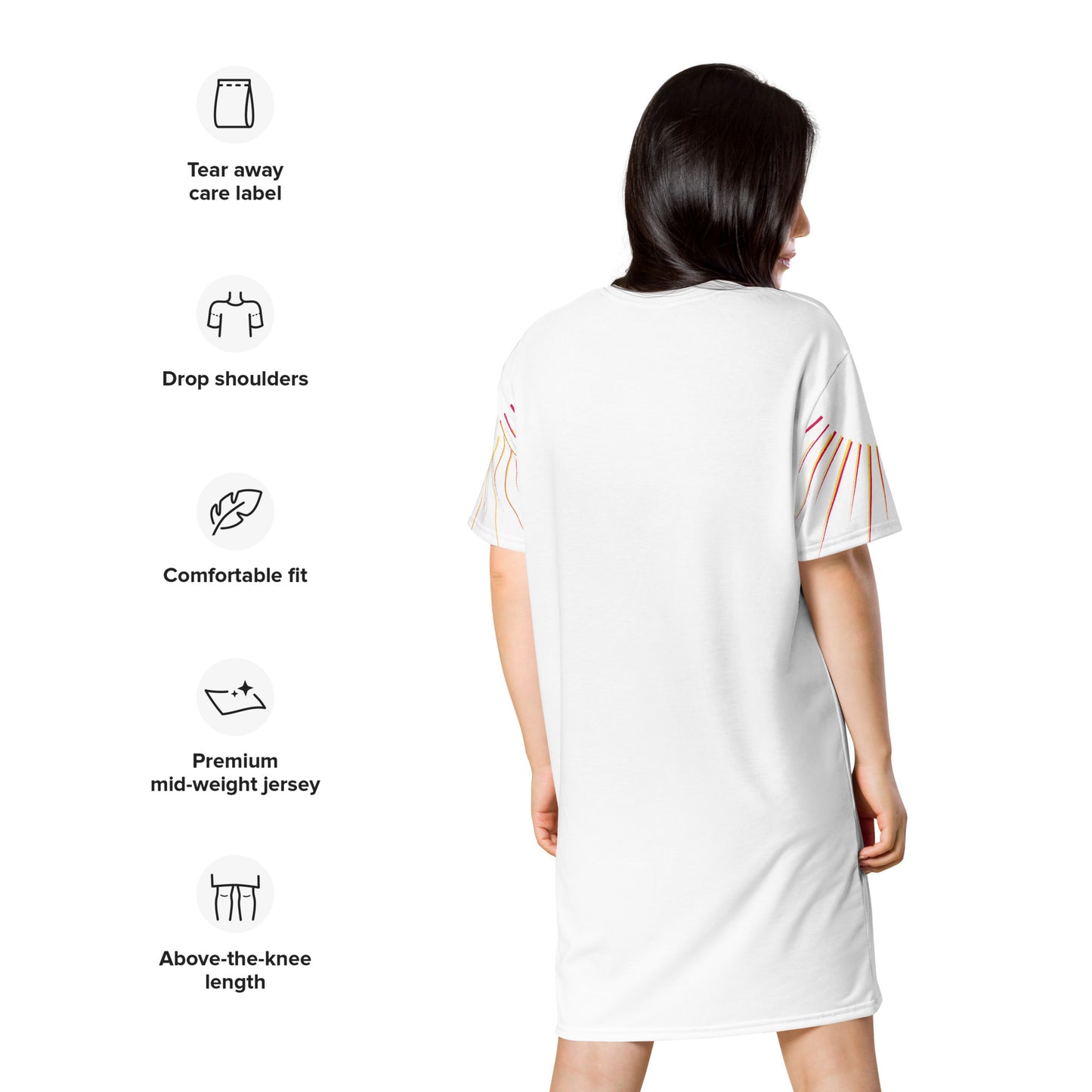 Growing and Glowing T-shirt Dress