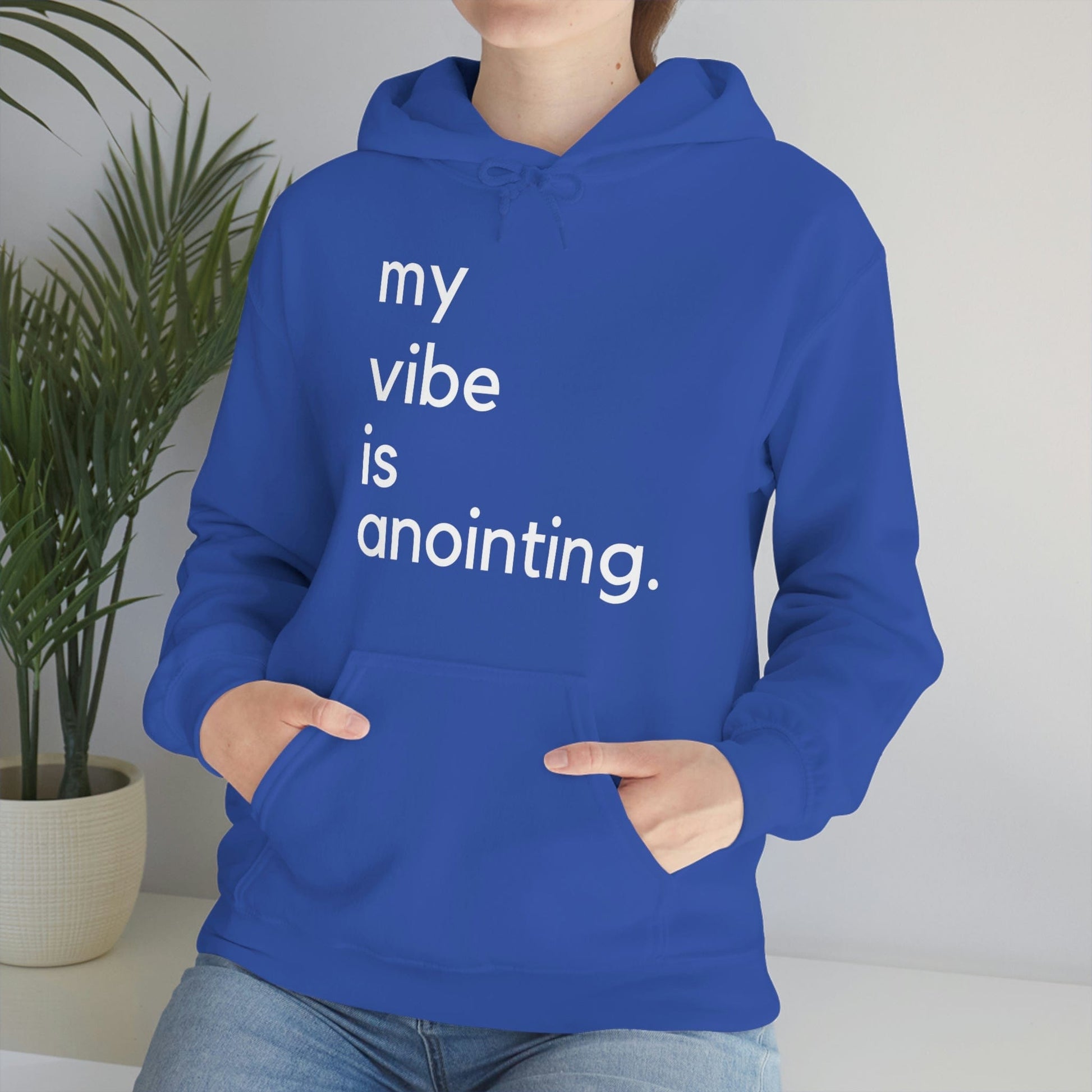 I'm anointed, anointed by God, Serving God, Living for God, The Presence of God is Upon Me, Christian Apparel, Faith Apparel, Faith Hoodie