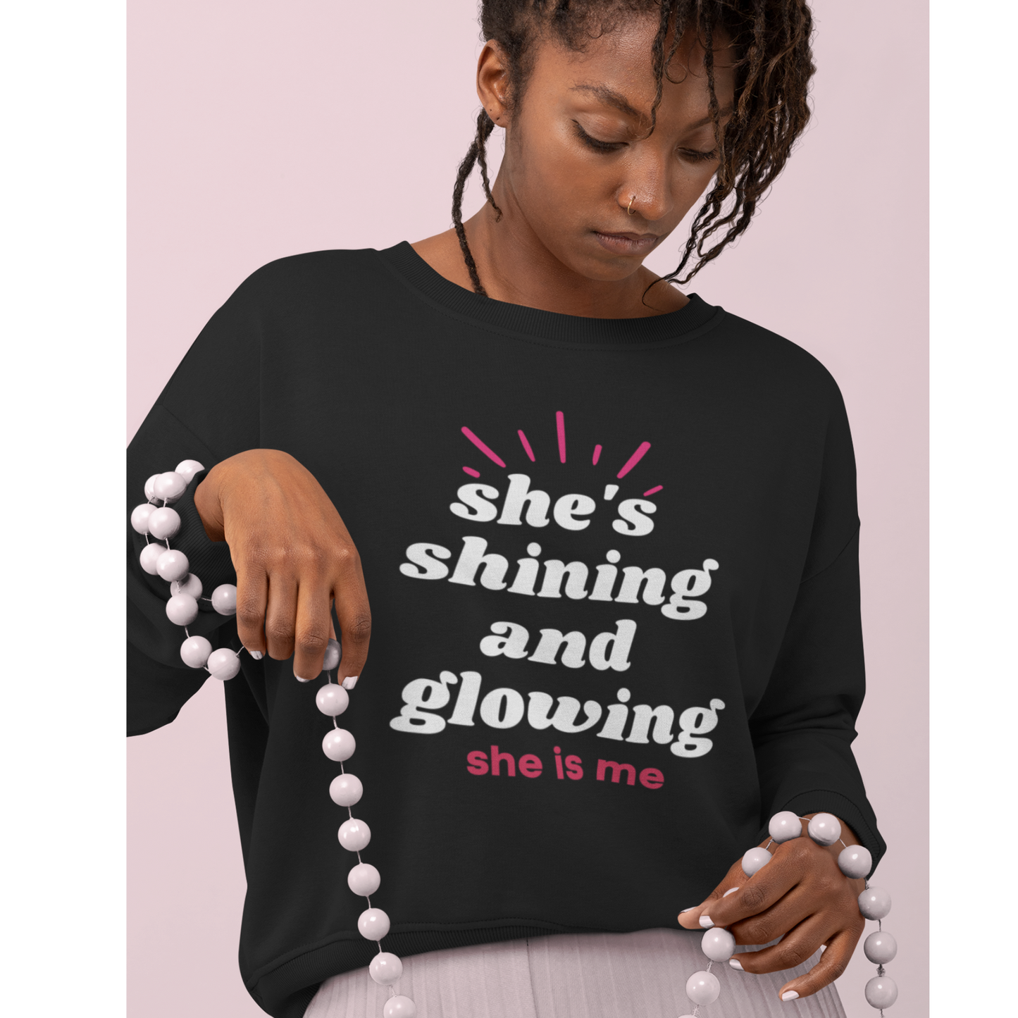 Empowering women, inspirational sweatshirt, faith apparel, Christian Apparel, Faith Gear