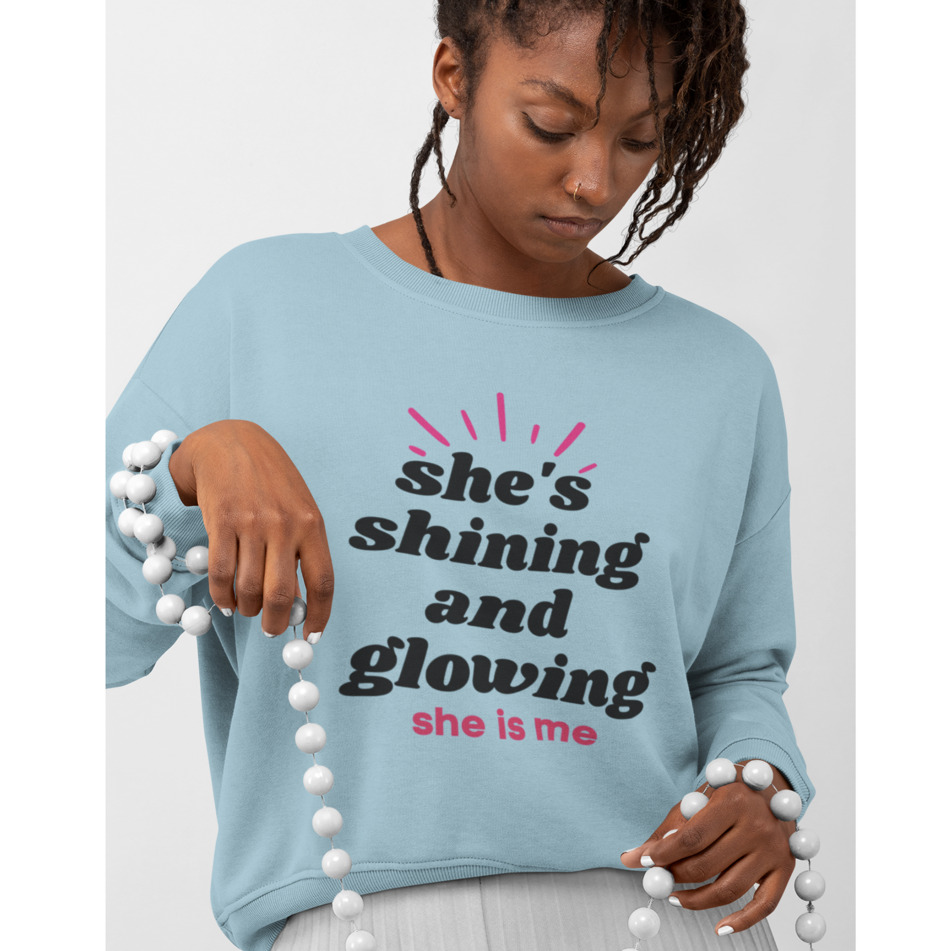 Empowering women, inspirational sweatshirt, faith apparel, Christian Apparel, Faith Gear