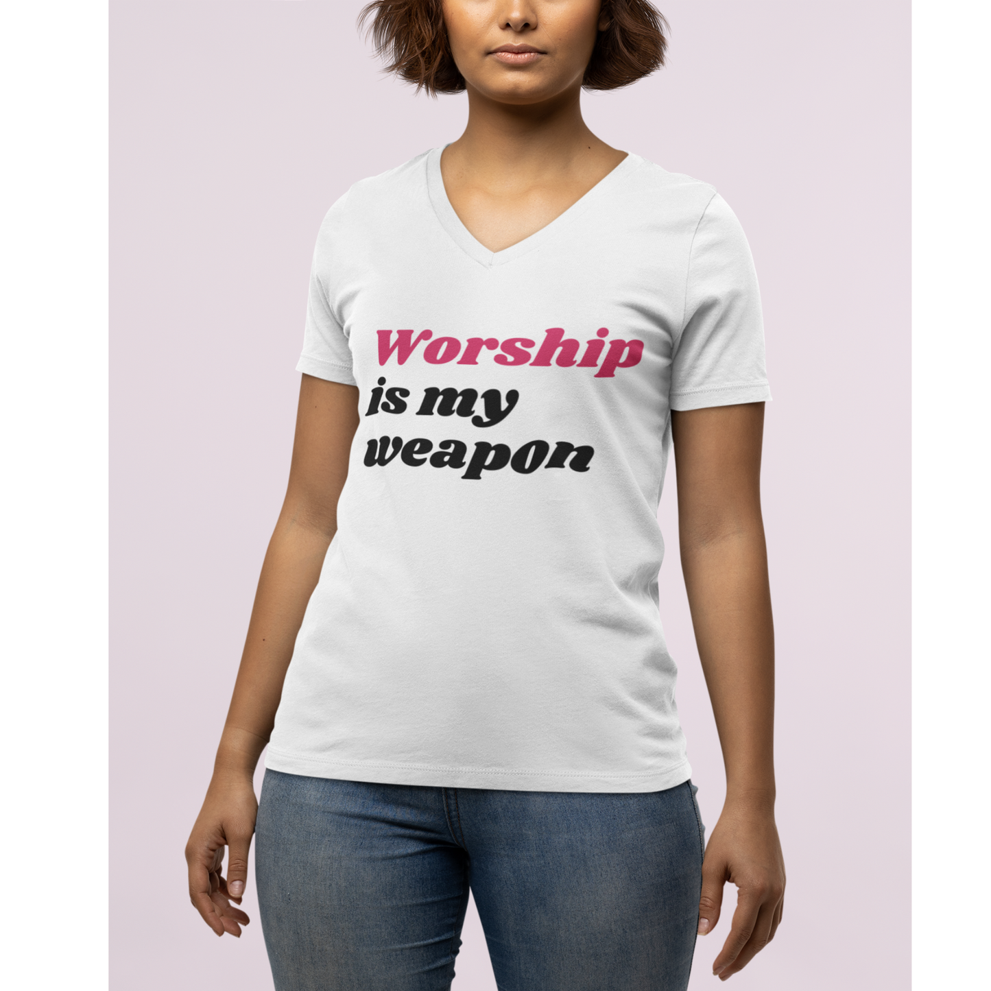 Let's Praise God, Worship God Tee, Christian Apparel, Faith T-Shirt