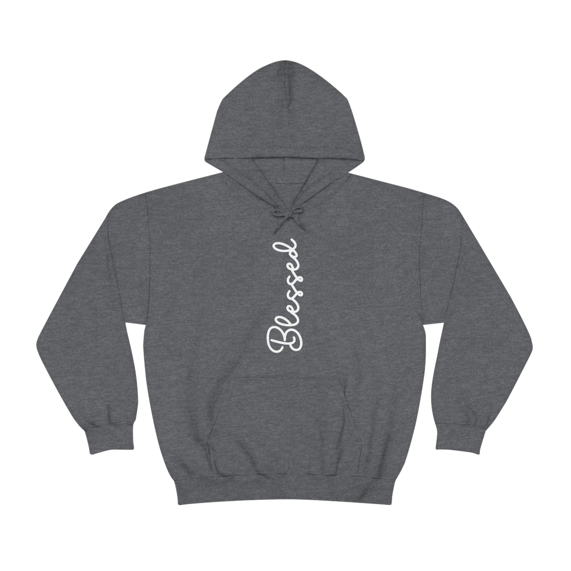 blessed hoodie, faith-based clothing, Christian apparel, inspirational clothing