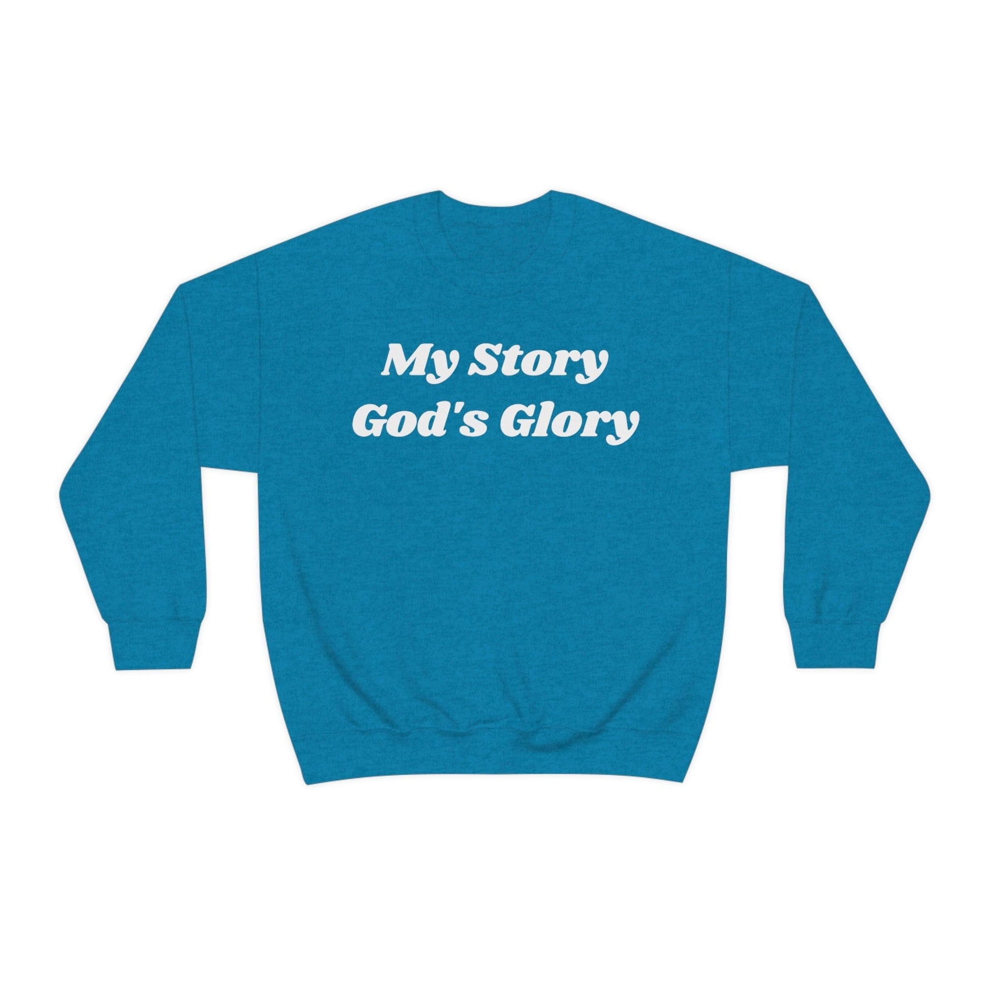 God's Glory Sweatshirt, Christian Apparel, Faith Apparel