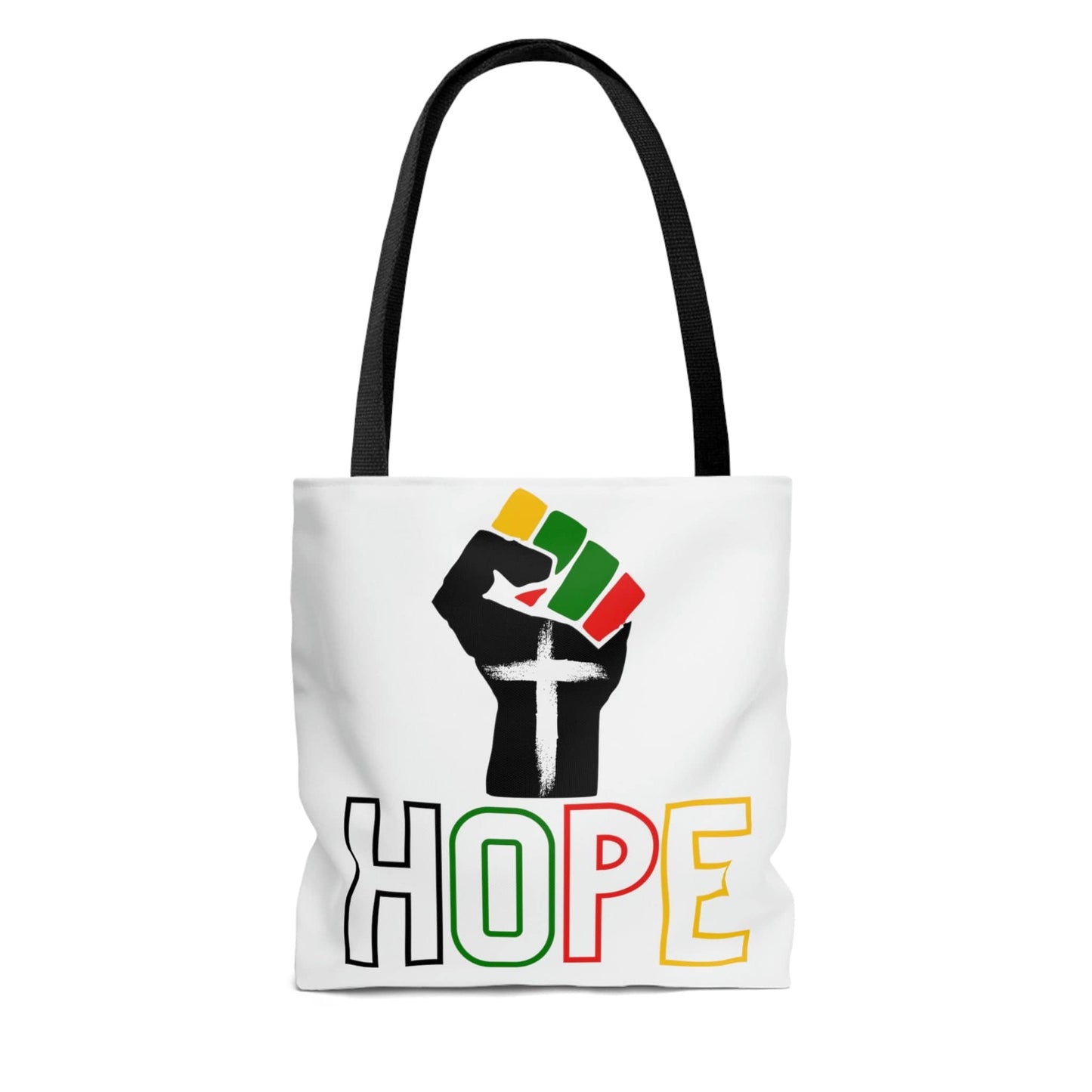Black History Month Tote Bag, Black Power Tote Bag, Faith and Empowerment Tote Bag